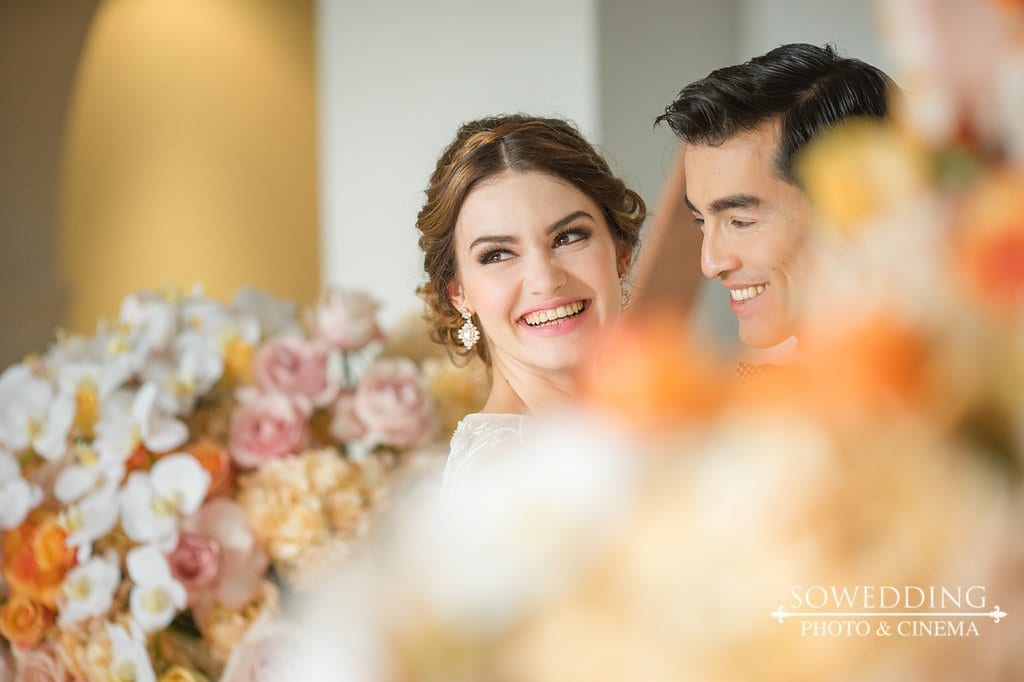 Copper and Rose Gold Modern Art Deco Inspired Shoot (WedLuxe)