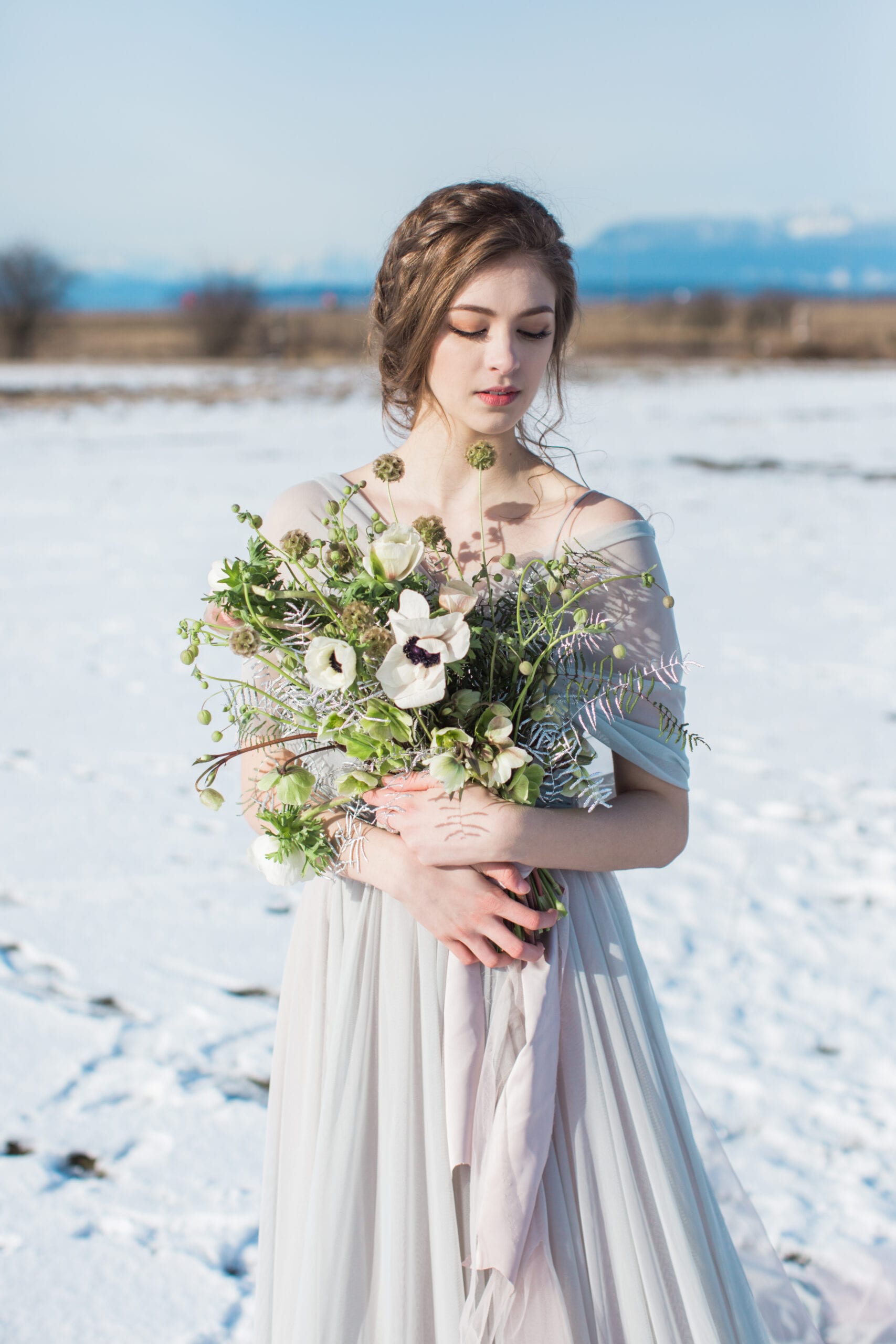 Winter Goddess Shoot:  Denise  Lin Photography
