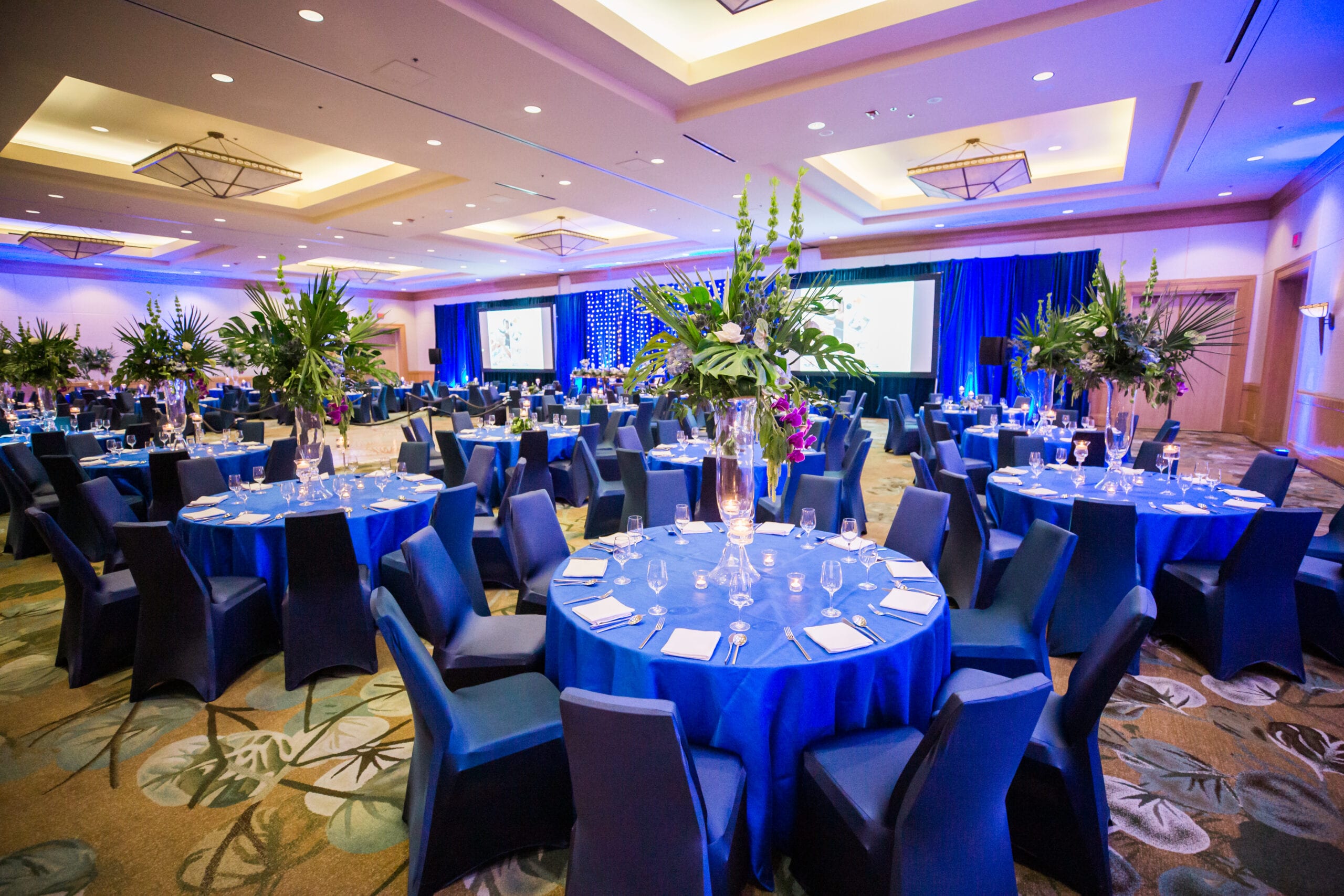 Wedding Fair Reception Set Up and Associate Gala – at the Westin Bayshore Hotel