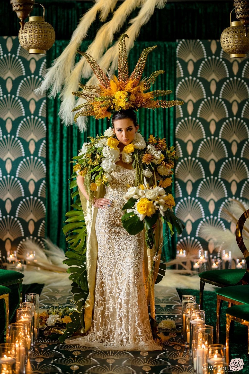 “Modern Cairo” Styled Shoot as Featured on WedLuxe Magazine
